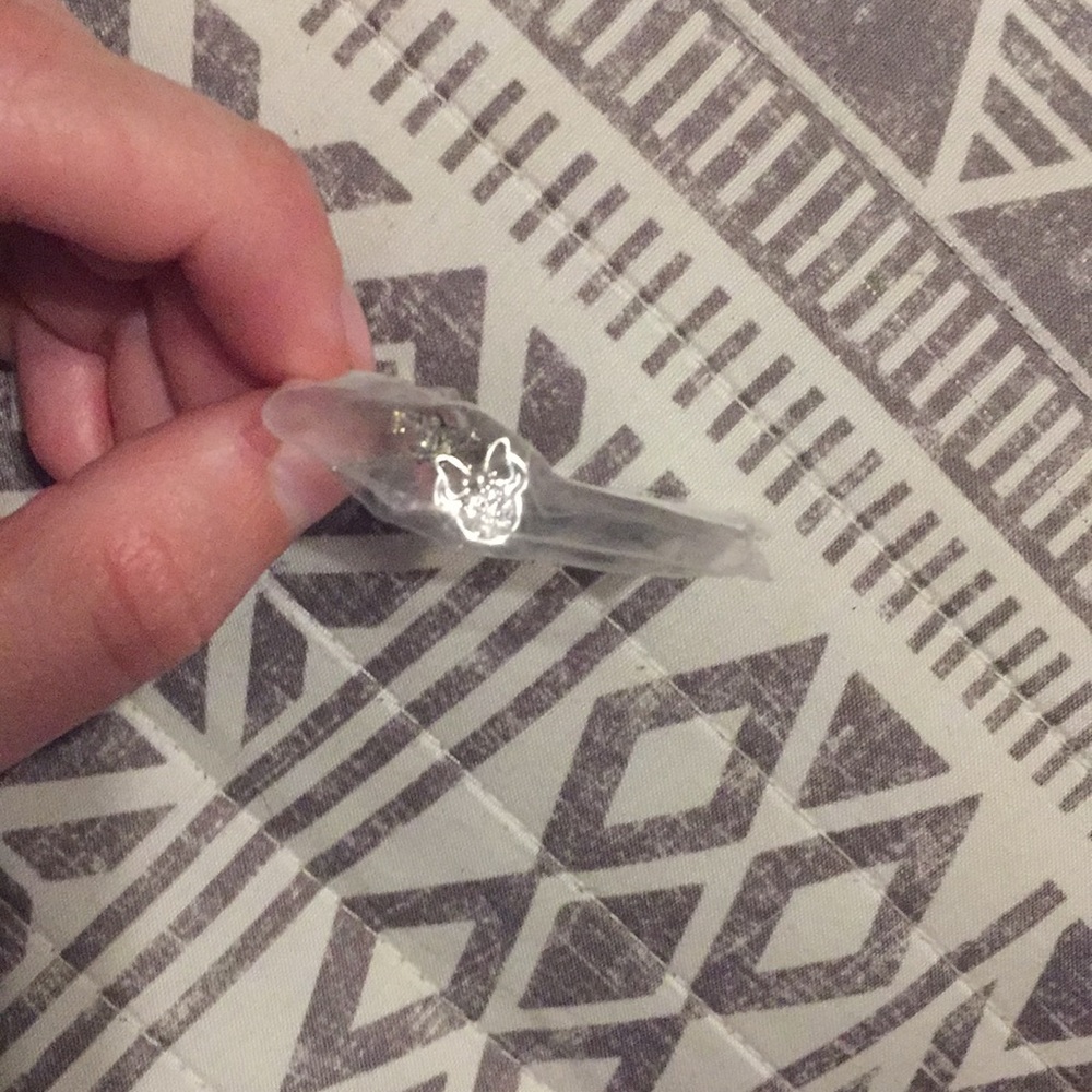 Sterling silver Minnie Mouse earrings